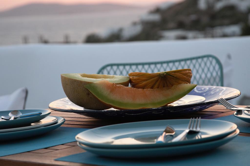 Mykonos Moussa Villa Agios Ioannis Diakoftis Exteriör bild