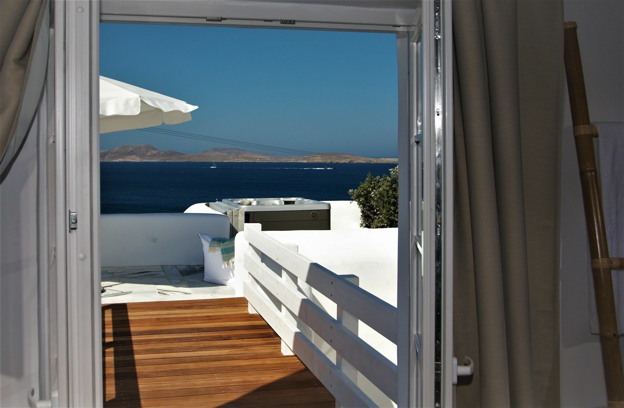 Mykonos Moussa Villa Agios Ioannis Diakoftis Exteriör bild