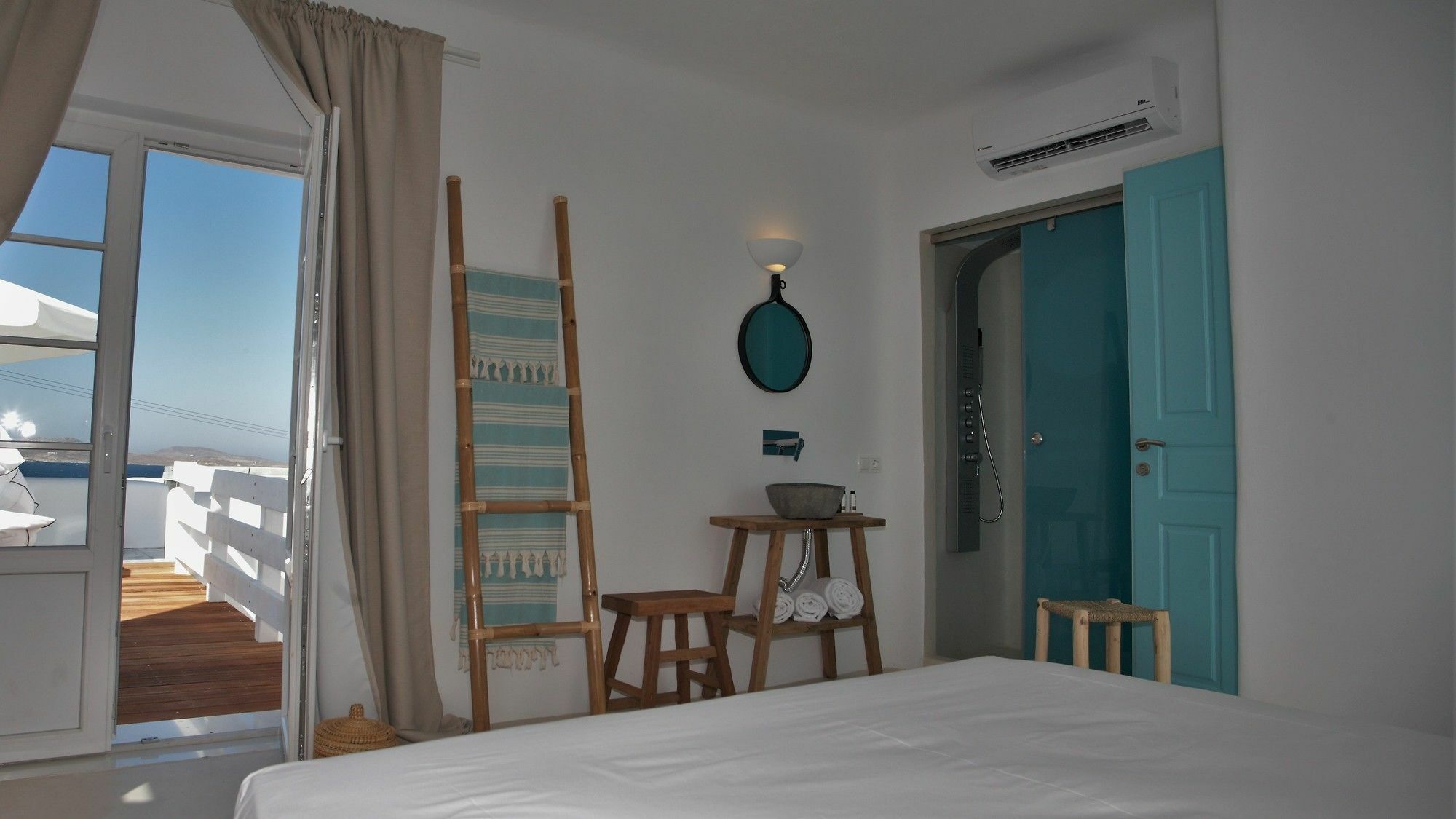 Mykonos Moussa Villa Agios Ioannis Diakoftis Exteriör bild