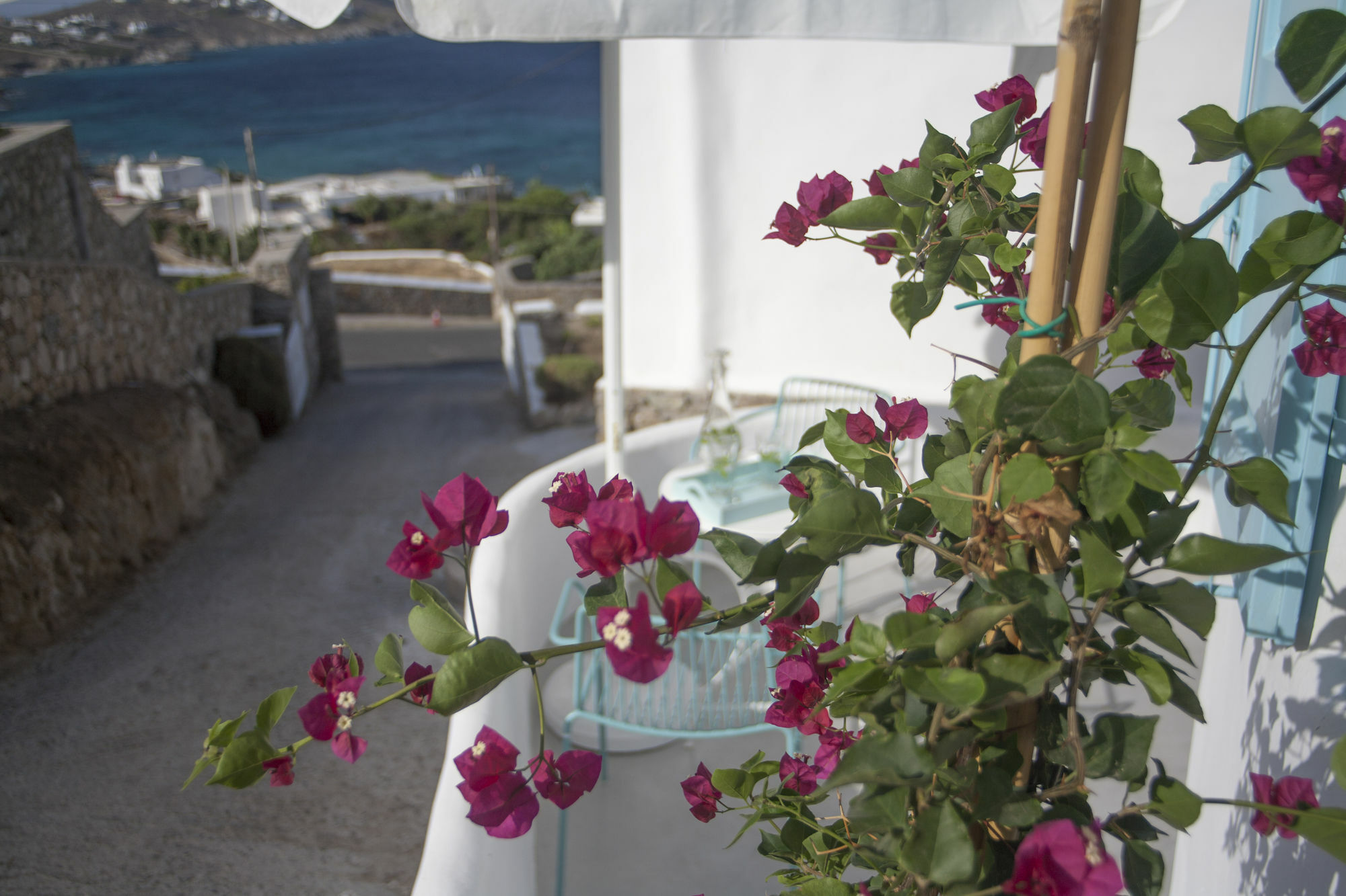 Mykonos Moussa Villa Agios Ioannis Diakoftis Exteriör bild
