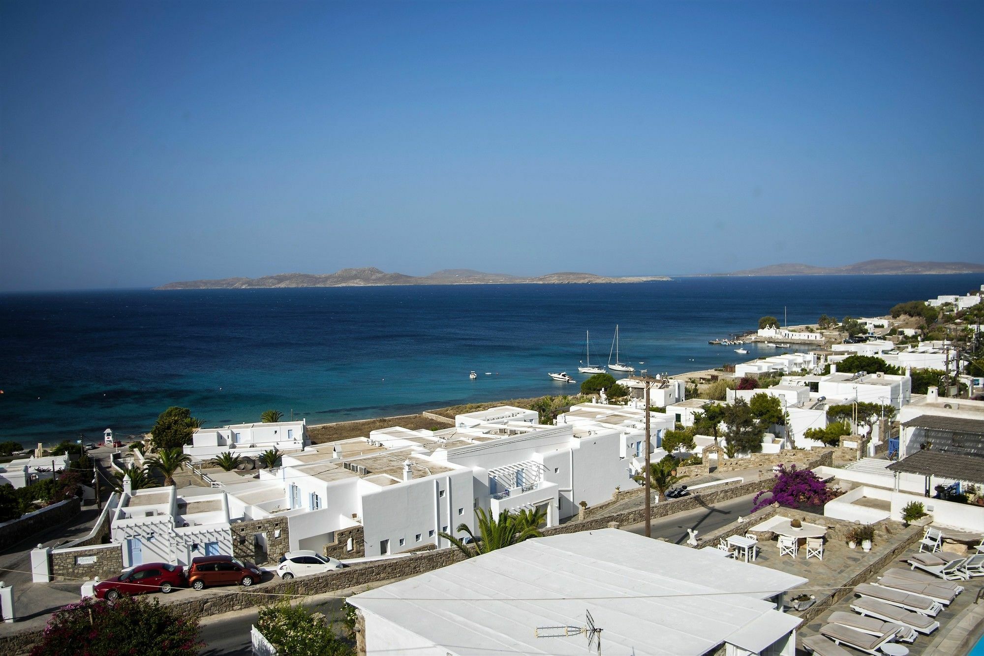 Mykonos Moussa Villa Agios Ioannis Diakoftis Exteriör bild